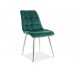 Ēdamistabas krēsls CHICO chrom velvet